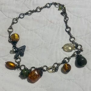 Elegant Multi-Color Beaded Necklace